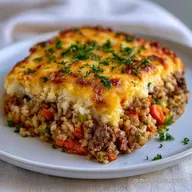 Beef Rice Casserole for 8 Servings