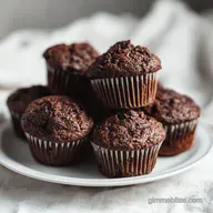 chocolate veggie muffins