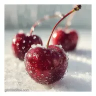 Cherries in the Snow Recipe with Angel Food Cake