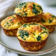 Egg and Spinach Muffins: High Protein Fuel