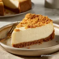 Healthy Baked Greek Yogurt Cheesecake