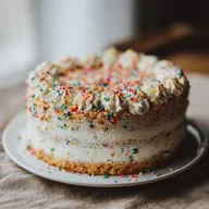 1st Birthday Smash Cake: Banana Sponge in 42 Minutes