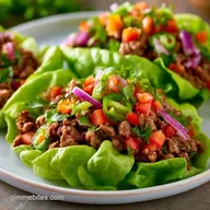 Low Carb Beef Taco in 20 Minutes