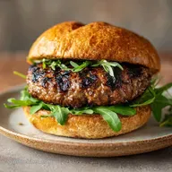 Star Ground Beef Burger: Pan-Seared