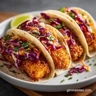 Fish Stick Tacos with Zesty Slaw in 20 Minutes