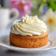 Vanilla Smash Cake for 4 Servings