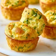 High-Protein Zucchini Egg Bites