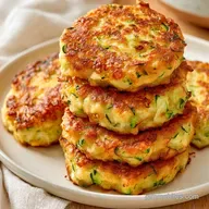 Crispy Zucchini Potato Fritters