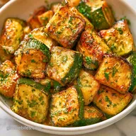 Zucchini Square Appetizers: Baked