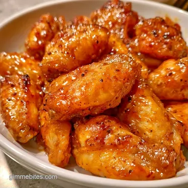 Fried Chicken Wings Air Fryer in 25 Min Recipe Card