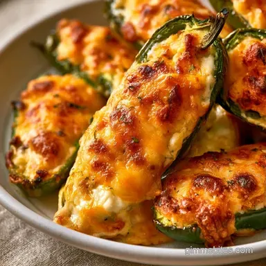 Air Fryer Jalape&ntilde;o Poppers in 20 Minutes Recipe Card