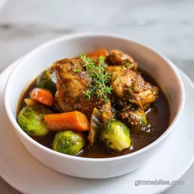 Asian Chicken Crock Pot Recipe for 5 Servings Recipe Card