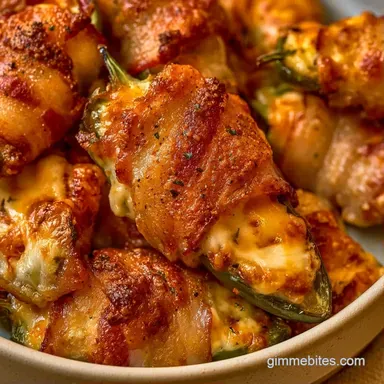 Jalape&ntilde;o Poppers with Cream Cheese Recipe Card