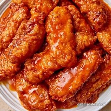 Crispy Buffalo Chicken Fingers Recipe Card