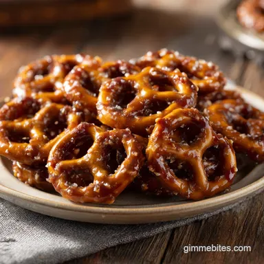 Butter Toffee Pretzels Recipe in 25 Minutes