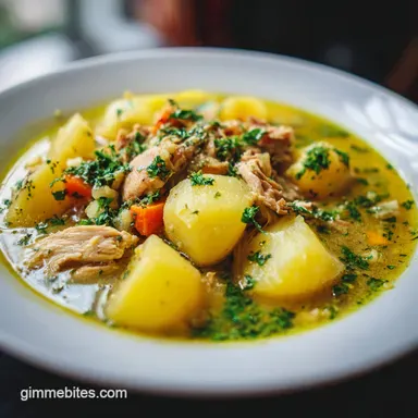 Recipe for Colombian Food with Chicken and Potatoes