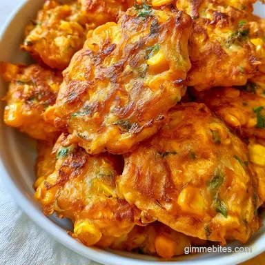 Corn Zucchini Fritters in 30 Minutes Recipe Card