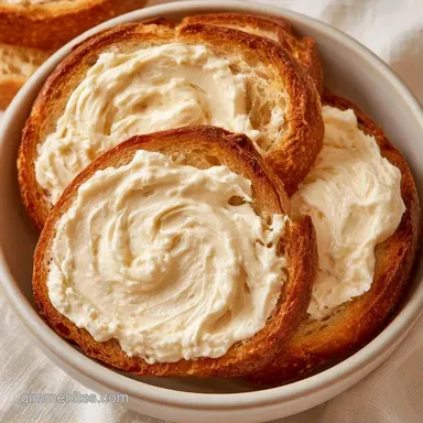 Cream Cheese Crostini in 20 Minutes Recipe Card