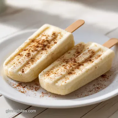 Banana Ice Pops with Greek Yogurt Recipe Card