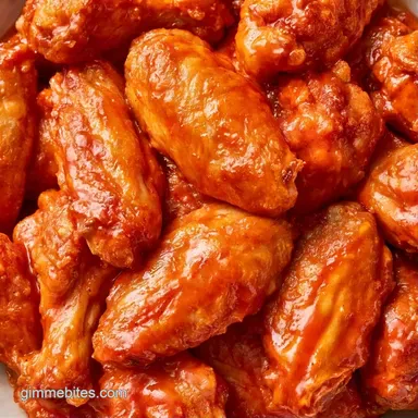 Buffalo Chicken Wings for 4 Servings Recipe Card