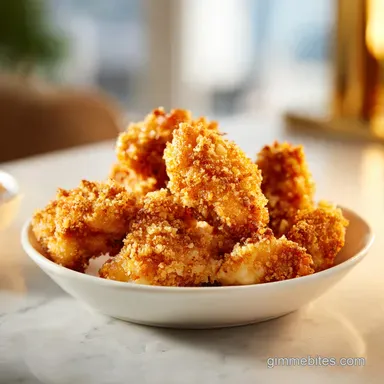 Childrens Chicken Recipe with Crispy Breadcrumbs for 4 Servings Recipe Card