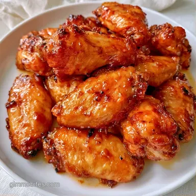 Party-Ready Crispy Chicken Wings Recipe Card
