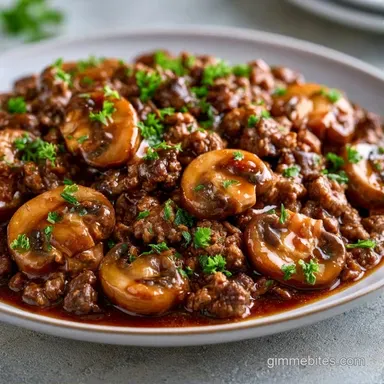 Beef Stroganoff with Coconut Milk Recipe Card