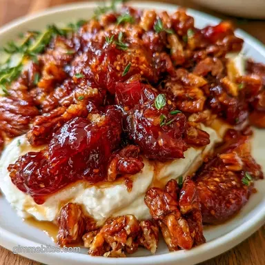 Fig Jam Cheese Appetizer in 20 Minutes