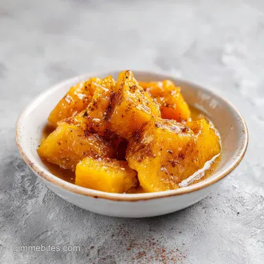 Healthy Pumpkin Recipe with Roasted Cinnamon for 4 Servings