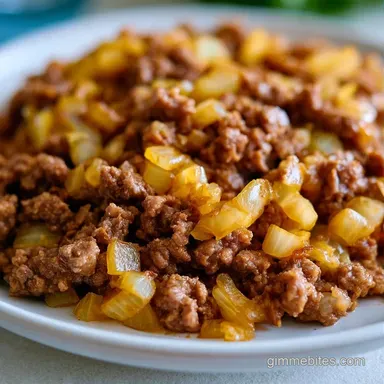 Beef Skillet in 40 Minutes Recipe Card