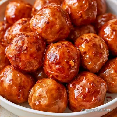 Slow-Cooked Meatball Appetizers