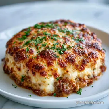 Keto Ground Beef Casserole in 40 Minutes Recipe Card