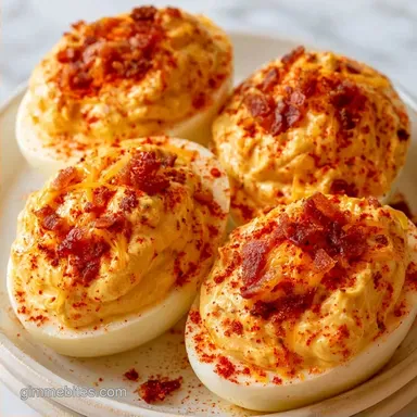 Loaded Deviled Eggs with Greek Yogurt