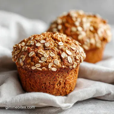 Pumpkin Oatmeal Muffins in 30 Minutes: Tender and Baked Recipe Card