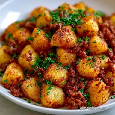 Quick Beef Potato Dinner in 35 Minutes