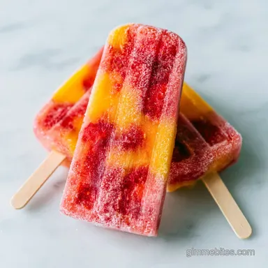 Fruit Ice Pops with Coconut Water Recipe Card