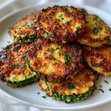 Crispy Roasted Zucchini with Parmesan Recipe Card