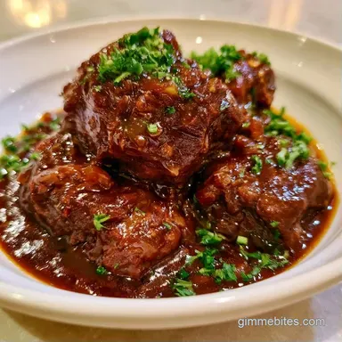Slow Cooker Beef Recipe for 6 Servings Recipe Card