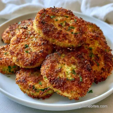 Zucchini Chips Air Fryer with Parmesan Recipe Card