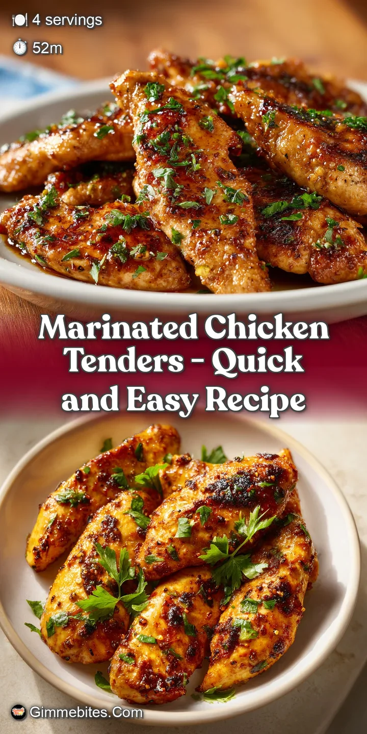 Close-up of juicy chicken tenders boasting a perfectly seared, dark crust, with a hint of tender white meat revealed.