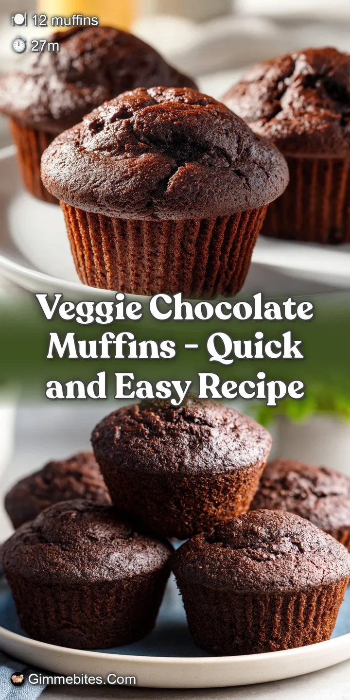 Extreme close-up of a moist chocolate muffin interior showing a tender, dark crumb and small flecks of colorful veg.