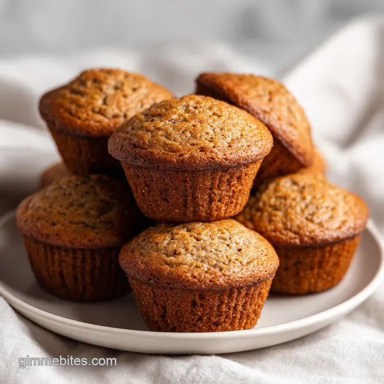 Mini banana oat bites nestled in a rustic ceramic bowl, dusted with cinnamon, looking warm and inviting.
