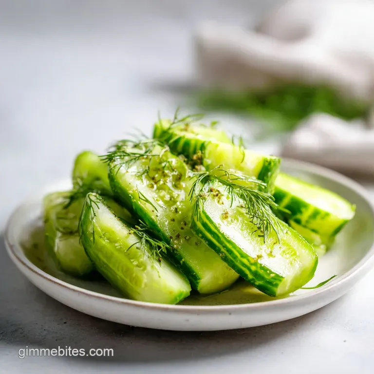Crisp, crinkled dill pickle spear, glistening with brine, rests beside a sandwich on a checkered napkin. Tangy and inviting.