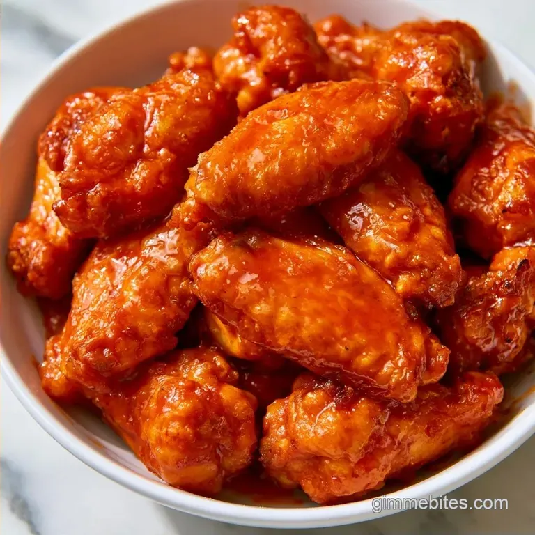 Crispy Buffalo Chicken Wings