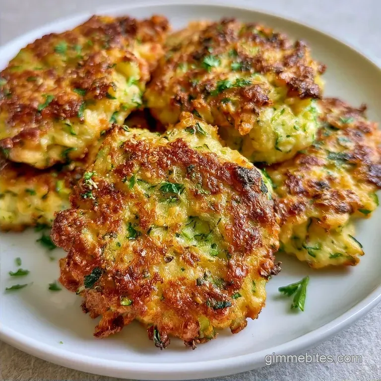 Crispy Zucchini Fritters