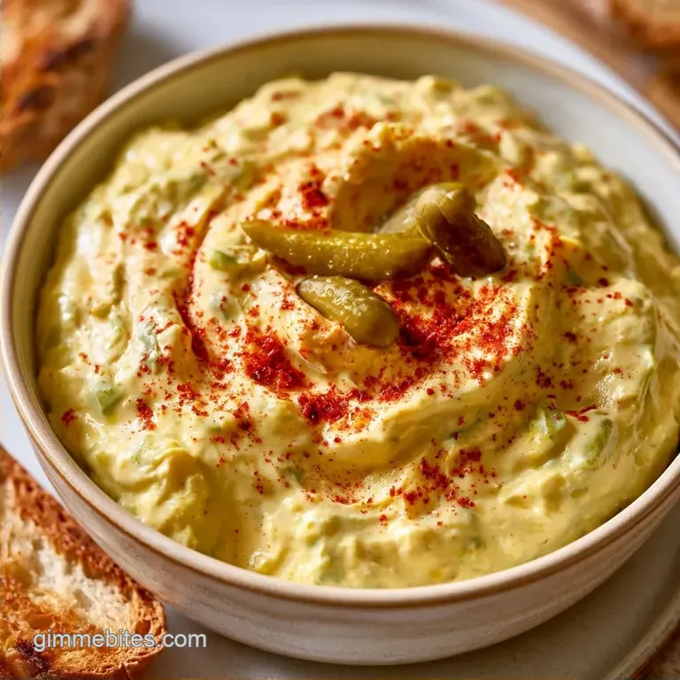 Creamy Deviled Egg Dip