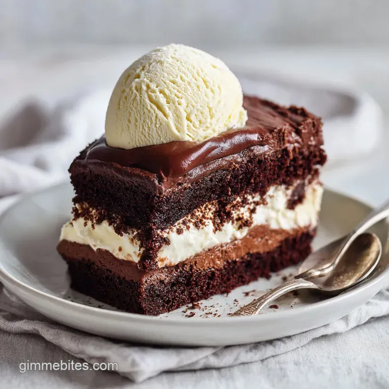 Easy Ice Cream Cake Recipe with Chocolate