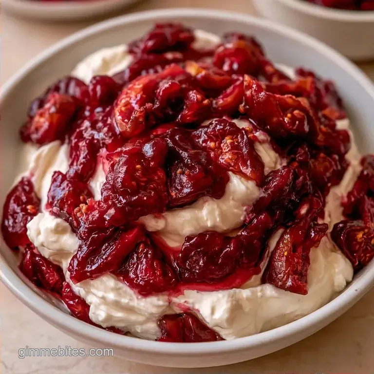 Creamy Goat Cheese Fig Jam Appetizer