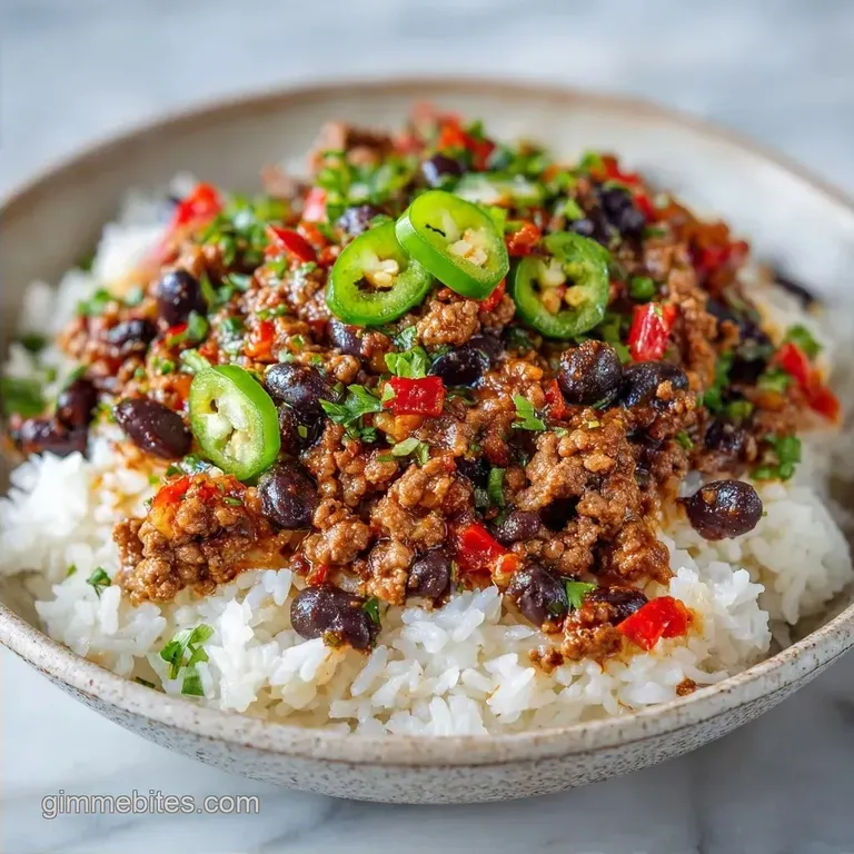 Healthy Beef Taco Skillet: High Protein One-Pot