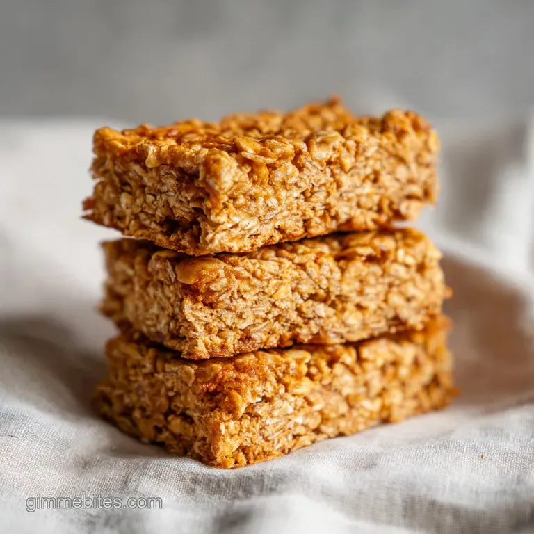 Healthy Oat Breakfast Bars: Chewy and Filling
